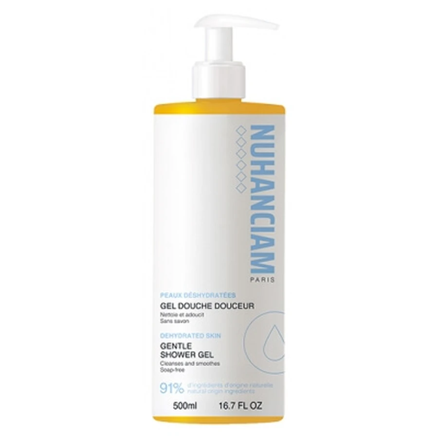 Gel de ducha suave Nuhanciam para piel deshidratada, 500 ml