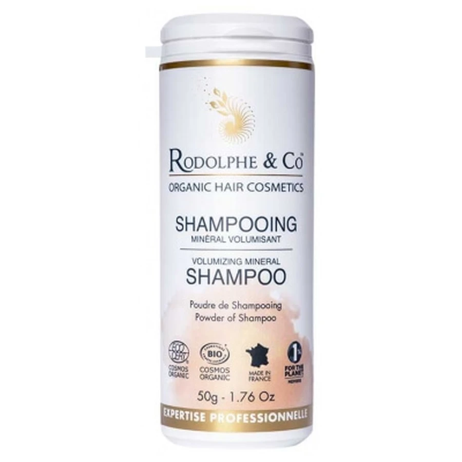 Champú mineral orgánico voluminizador de Rodolphe & Co, 50 g