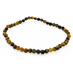 Pulsera de ojo de tigre facetado de Natura Square