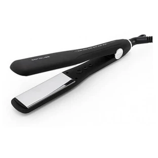 Corioliss Wide Black Soft Touch-stijltang