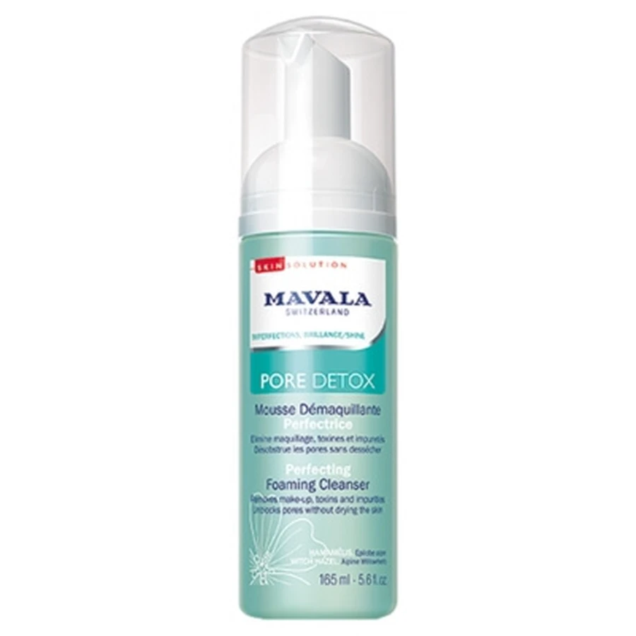 Mavala SkinSolution Pore Detox Perfecting Make-upremover-schuim 165 ml