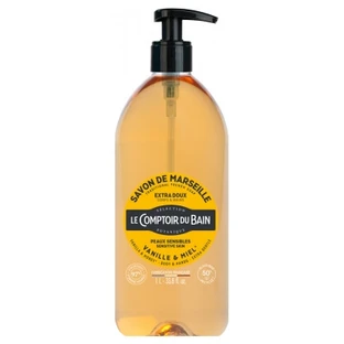 Le Comptoir du Bain Marseille-zeep, vanille-honing, 1 l