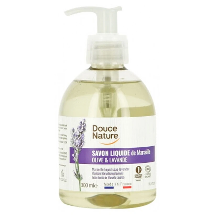 Douce Nature Biologische vloeibare Marseillezeep met olijf en lavendel 300 ml