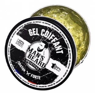 Gel para peinar la barba de hombre