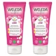 Weleda Love Harmonizing Duschcreme, 2er-Pack (je 200 ml)