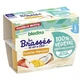 Blédina Coconut Milk Apple-Mango Purees, for Babies 6 Months and Up, 4 Jars