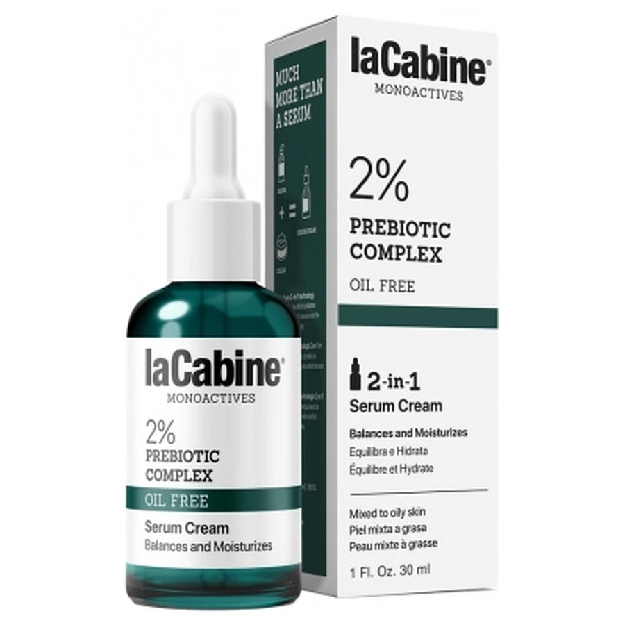 laCabine Monoactives 2% Prebiotic Complex Cream Serum 30 ml
