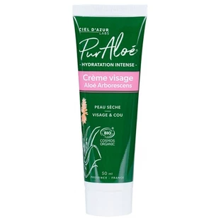 Pur Aloé Cremă de față bio cu hidratare intensă 50 ml