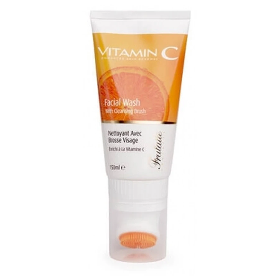 Arganicare Vitamine C-gezichtsreinigingsgel met borsteltje
