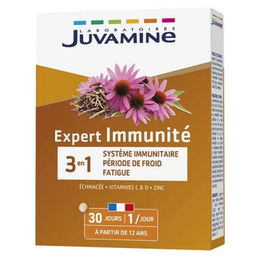 Juvamine Expert Immunité 3en1 30 Comprimés