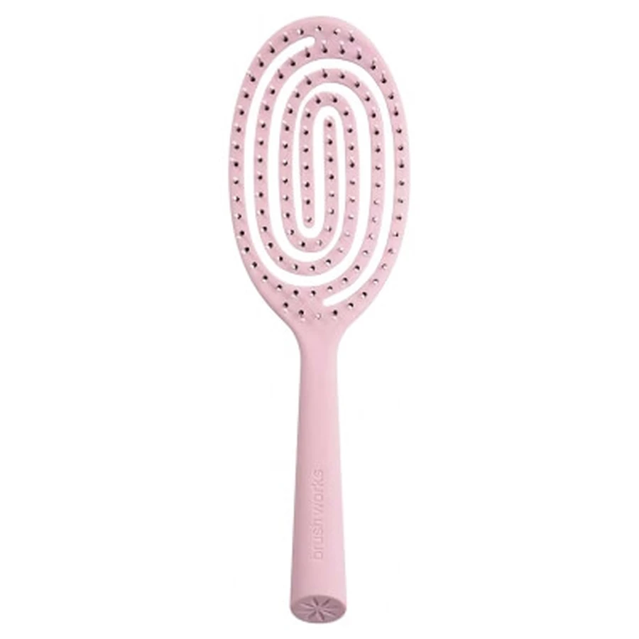 Brushworks flexibele ovale ontklittende borstel