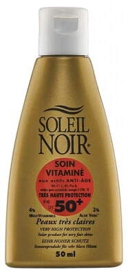 Soleil Noir Vitamin-Enriched Sunscreen SPF 50+ 50 ml
