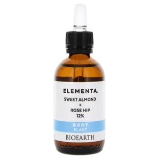 Bioearth Elementa Body Elast Solution Zoete Amandel + Rozenbottel 12% 50 ml