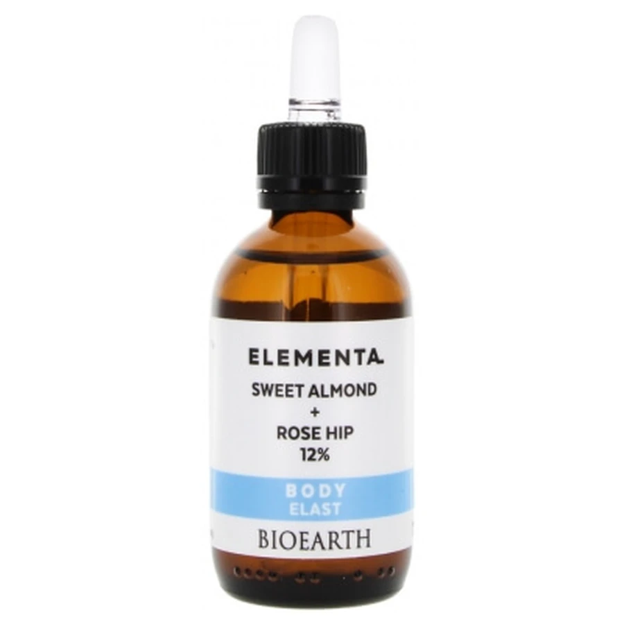Bioearth Elementa Body Elast Solution Zoete Amandel + Rozenbottel 12% 50 ml