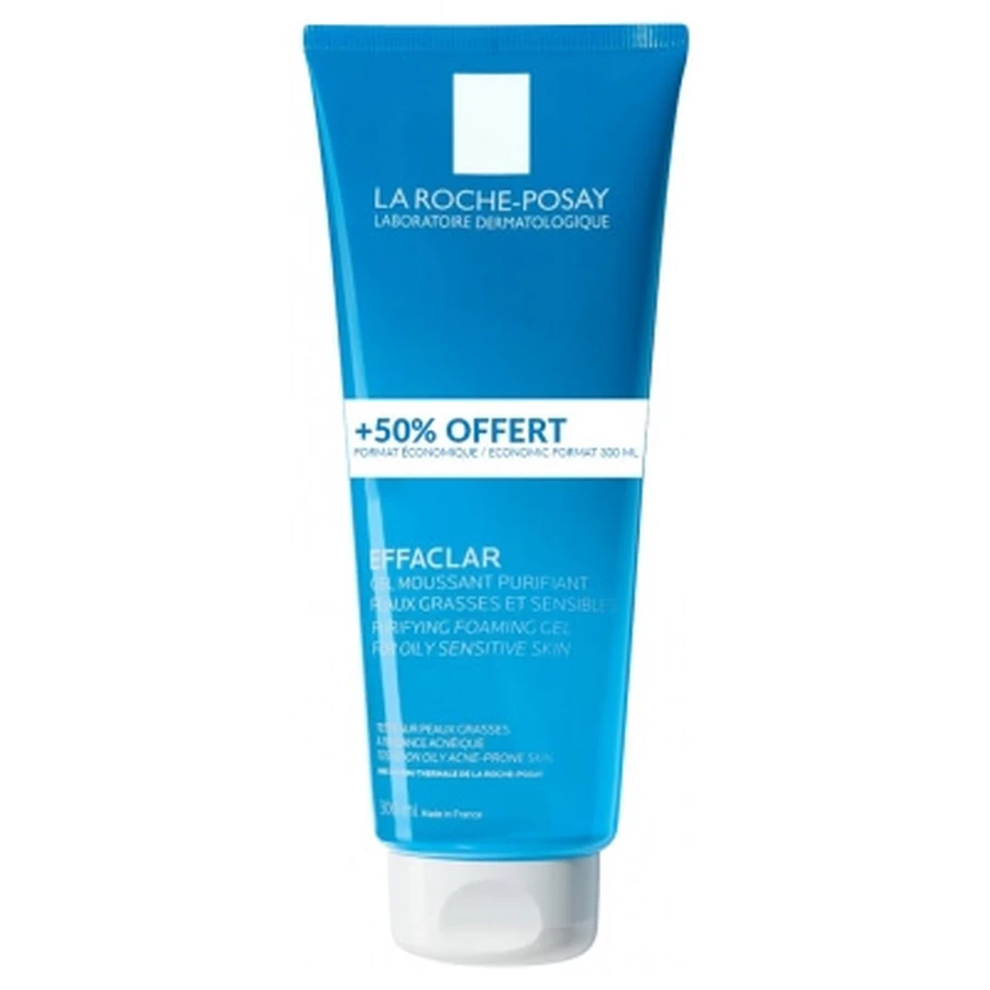 Gel espumoso purificante Effaclar de La Roche-Posay, 300 ml