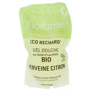 Florame Organic Lemon Verbena Shower Gel Eco-Refill 700 ml
