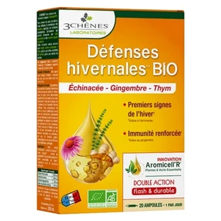 Les 3 Chênes – Produs organic pentru protecție în timpul iernii, 20 de fiole