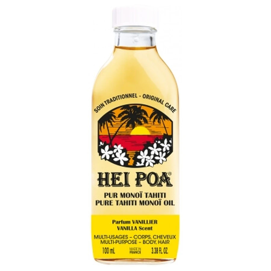Hei Poa Pur Monoï Tahiti Parfum Vanillier 100 ml