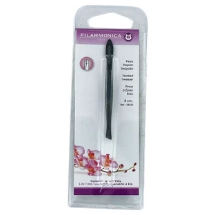 Filarmonica schuine pincet, 8 cm