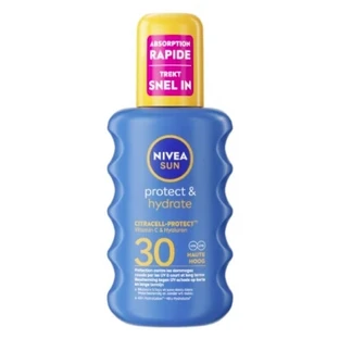 Nivea Sun Protect & Hydrate, spray solar con factor de protección solar 30, 200 ml