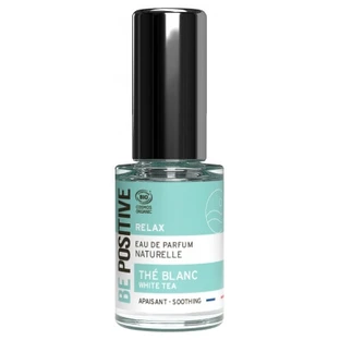 Be Positive Relax: Eau de Parfum de té blanco orgánico y relajante, 15 ml
