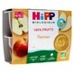 HiPP 100% fruit: appels, voor baby’s van 4–6 maanden, biologisch, 4 potjes
