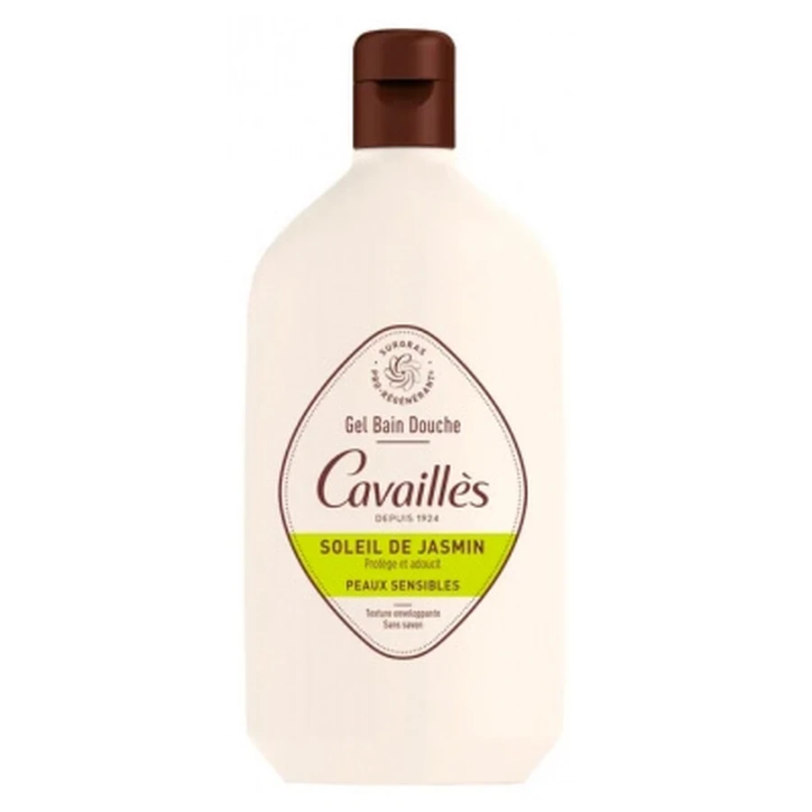 Cavaillès Duschgel für empfindliche Haut, Jasmine Sun, 400 ml