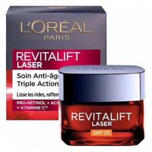 L'Oréal Paris Revitalift Laser: tratamiento antiedad de triple acción con SPF 25, 50 ml