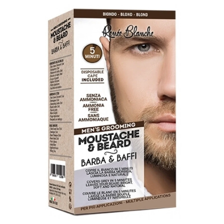 Renée Blanche Blond Beard & Mustache Hair Color Kit