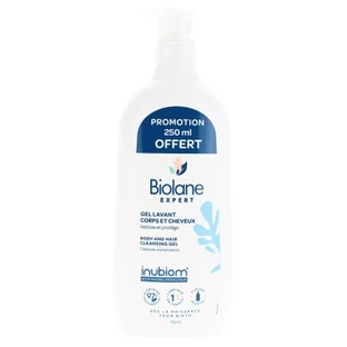 Biolane Expert Body and Hair Cleansing Gel 500 ml + Free 250 ml