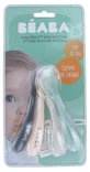 Béaba 4 Silicone Spoons for Babies 8 Months and Up
