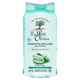 Champú micelar de aloe vera y té verde de Le Petit Olivier, 250 ml