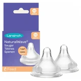 Lansinoh Natural Wave, 2 tetinas, a partir de los 0 meses