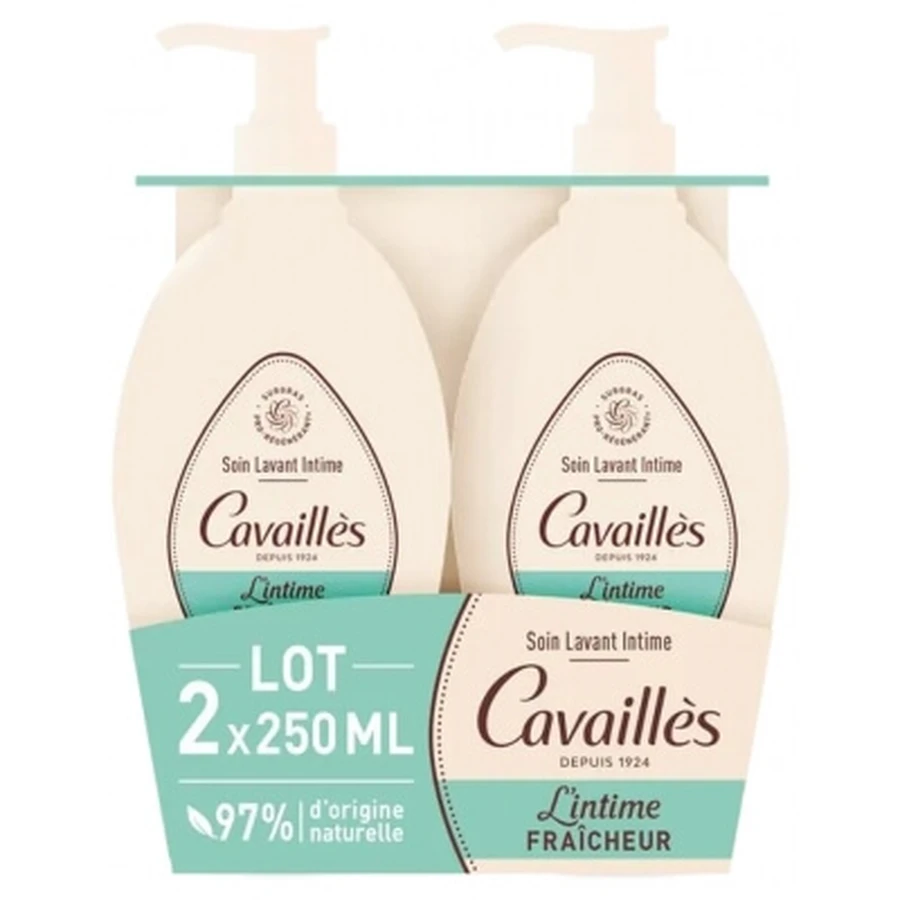 Cavaillès Erfrischendes Intimwaschgel, 2er-Pack (2 x 250 ml)