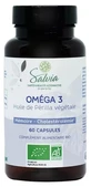 Salvia Nutrition Huile de Périlla Végétale Oméga 3 Bio 60 Capsules