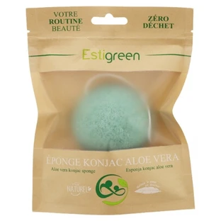 Esponja Konjac Estigreen con aloe vera