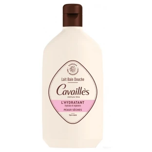 Leche de baño y ducha Cavaillès para piel seca, hidratante, 400 ml