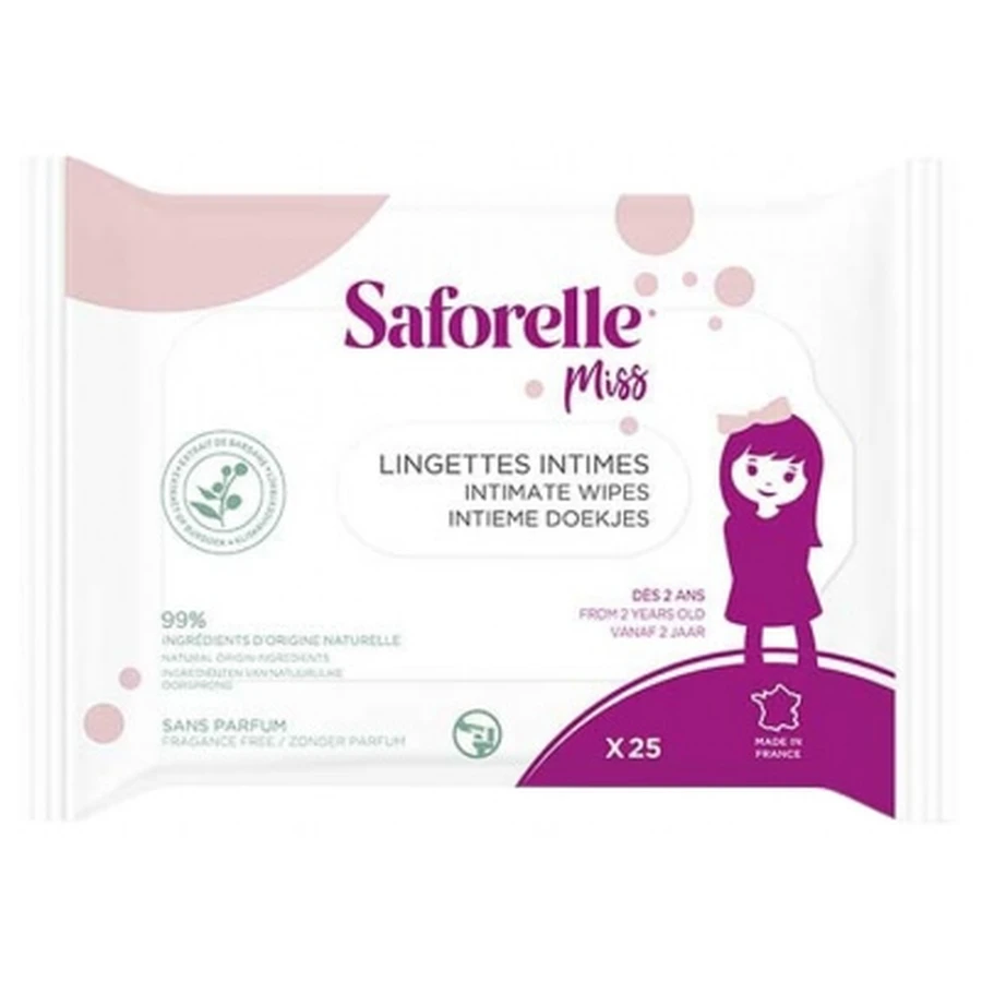 Toallitas íntimas Saforelle Miss 25