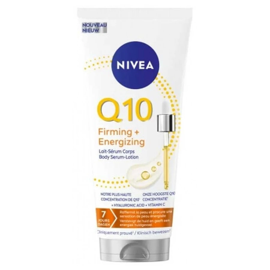Nivea Q10 Lait Sérum Corps Fermeté et Énergisant + Vitamine C 200 ml