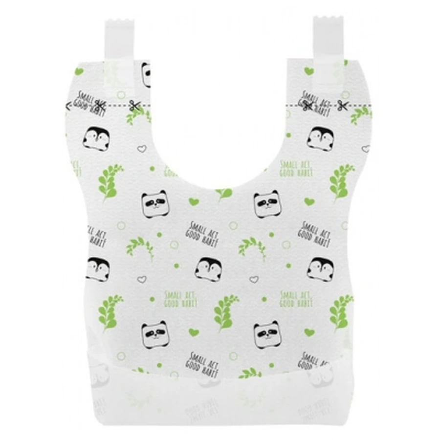 Baberos compostables de Chicco, juego de 36 unidades, a partir de los 6 meses