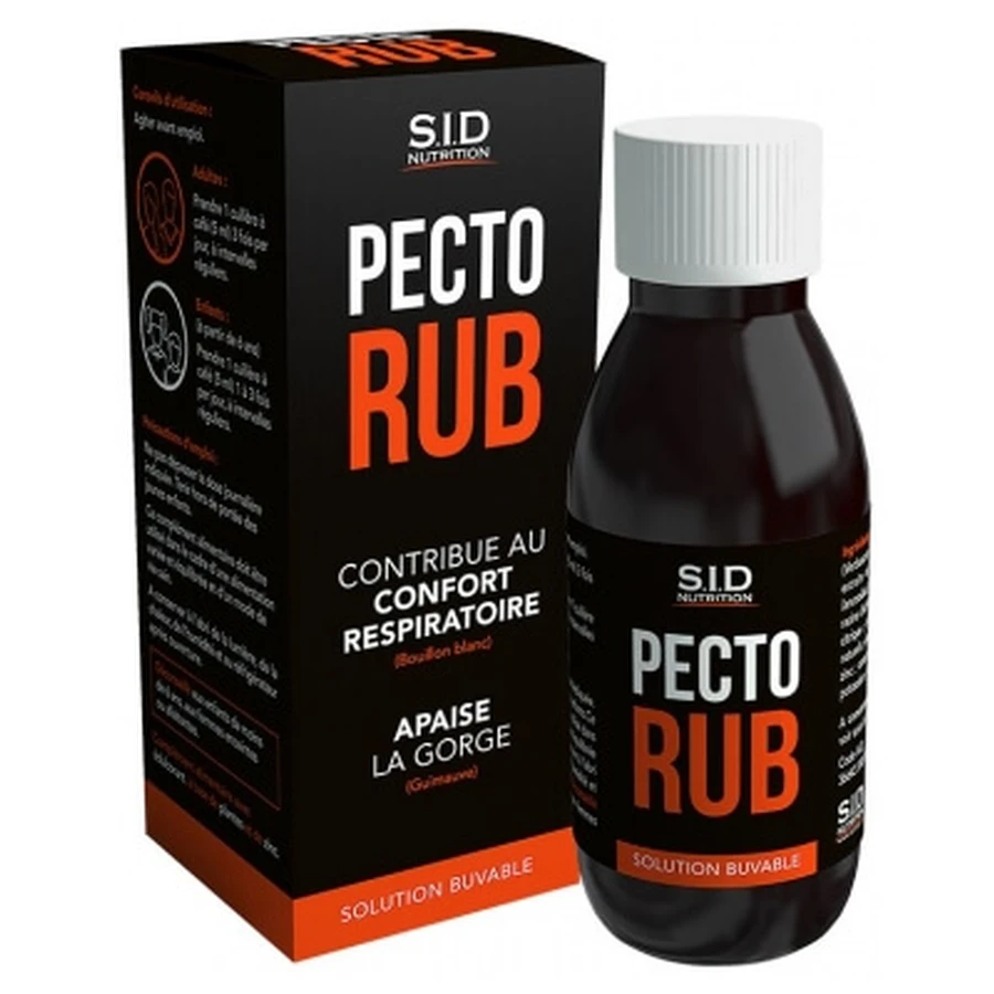 S.I.D Nutrition Pecto Rub orale oplossing 125 ml
