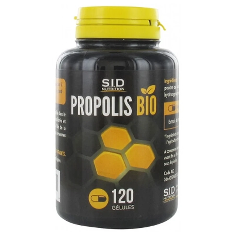 S.I.D Nutrition Propolis Bio 120 Gélules