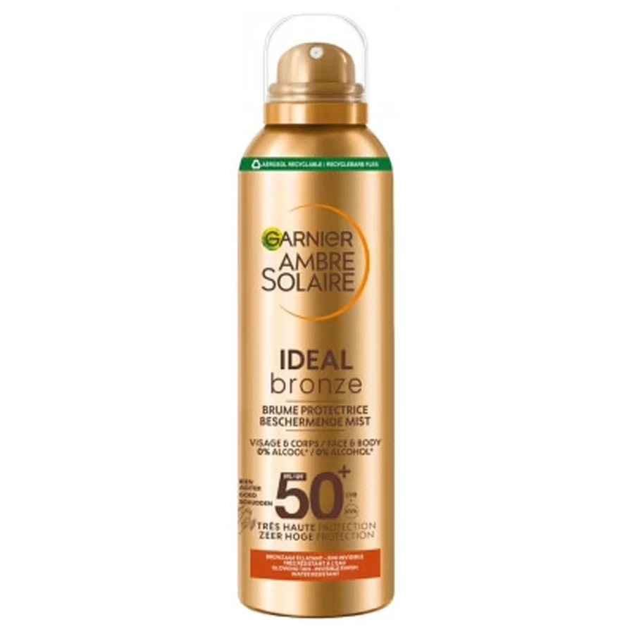 Garnier Ambre Solaire Ideal Bronze Beschermende Mist SPF 50+ 150 ml