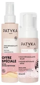 PATYKA Aceite desmaquillante instantáneo ecológico 150 ml + Espuma limpiadora detox ecológica 150 ml. Oferta especial