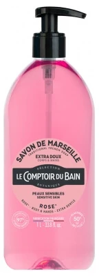 Le Comptoir du Bain Marseille Rose Soap, 1 L