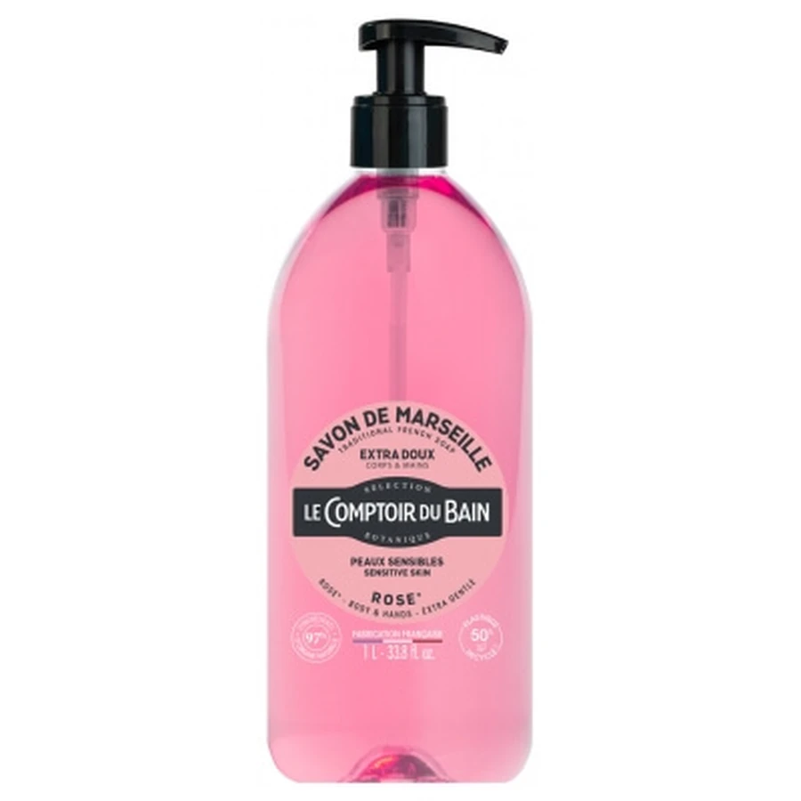 Jabón «Marseille Rose» de Le Comptoir du Bain, 1 L