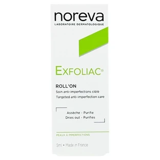 Noreva Exfoliac Roll-On: tratamiento local específico contra las imperfecciones, 5 ml