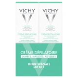 Crema depilatoria Vichy Dermo-Tolérance, paquete de 2 (150 ml cada una)