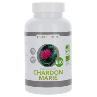 L'Herbôthicaire Biologische Mariadistel, 180 capsules