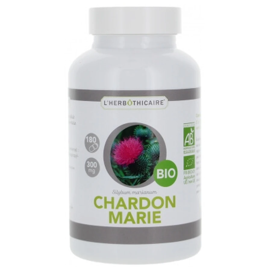 L'Herbôthicaire Biologische Mariadistel, 180 capsules